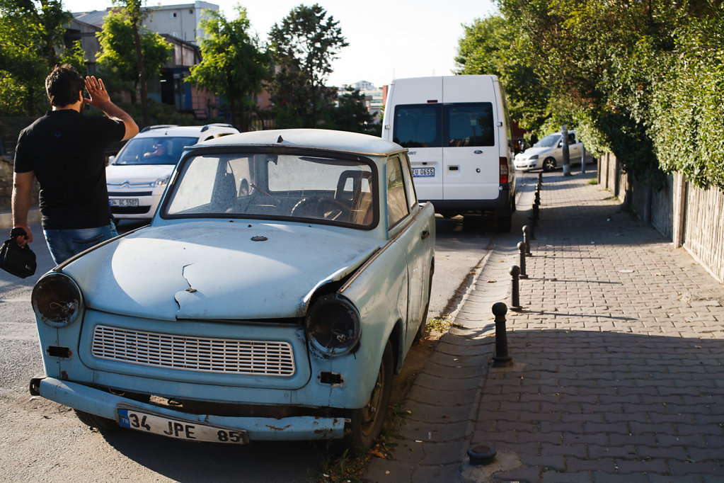 Old car in Istanbul